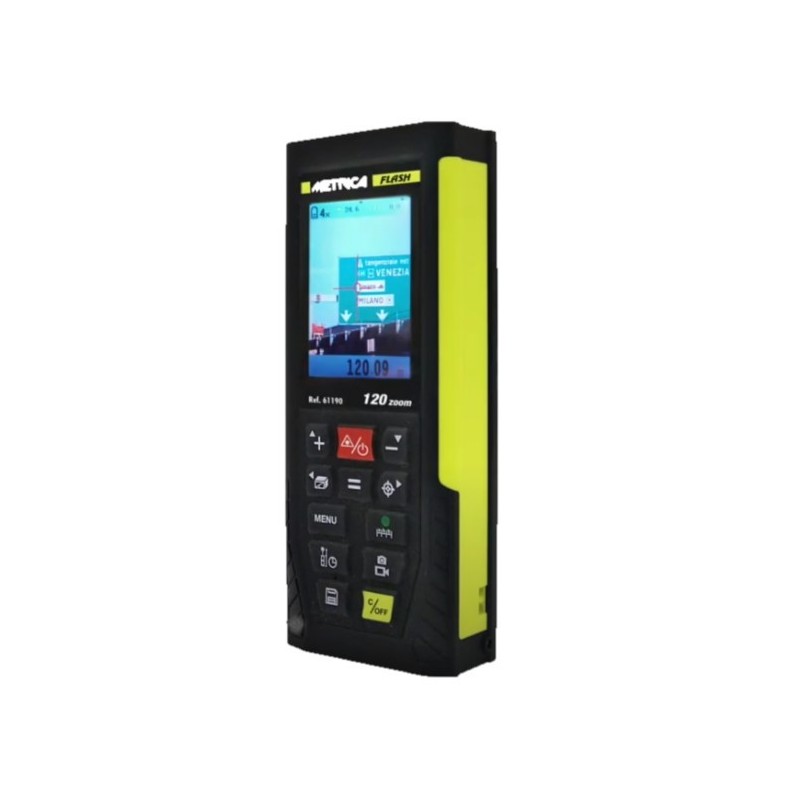 Medidor Laser Métrica Flash 120 Zoom
