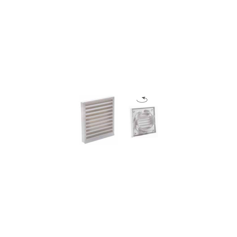 Rejilla ventilación salida multiformas