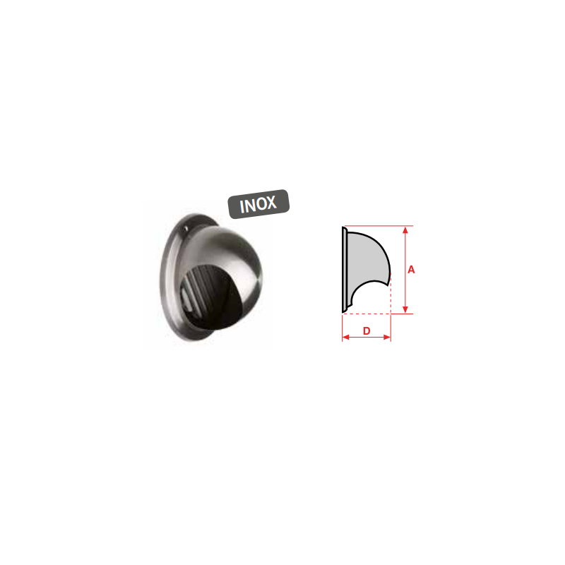 Rejilla Inox para Atornillar