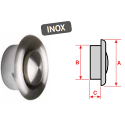 Difusor inox para empotrar regulables