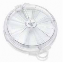 Aeroventilador Regulable Poliestireno Transparente