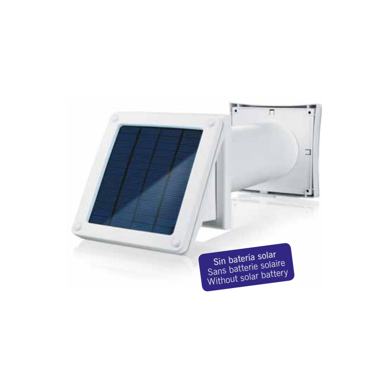 Extractor y Acces Ventilación Solar