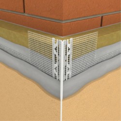 Cantonera PVC 10x10 C/Ala 3-6 mm