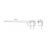 Canaleta Sifónica Plato Ducha INOX. AISI 304L Mod.Plana
