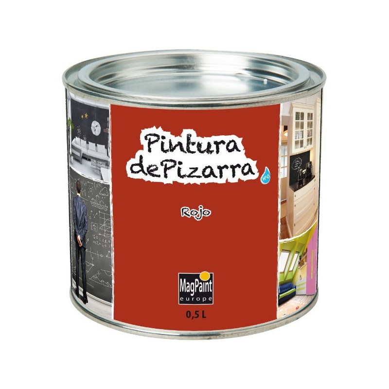 Pintura Pizarra Rojo