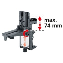 Soporte magnético para laser