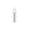 Tornillo Maquina Enrollar Toldo TLD27