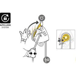 Descensor con Polea MAESTRO S