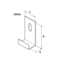 Tornillo Grapa Arranque Inox Mod.GDUA