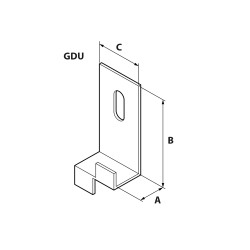 Tornillo Grapa Arranque Inox Mod.GDU