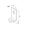 Tornillo Grapa Arranque Inox Mod.GDU