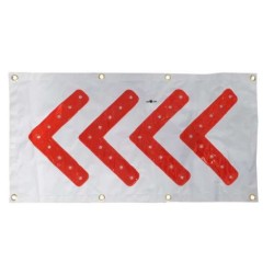 Panel Direccional Lona con Leds Mod.TB-2
