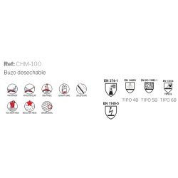 Buzo de Protección Mod. CHEMPRO 100