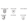 Buzo de protección química y biológica.