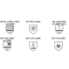 Buzo de protección química y biológica.