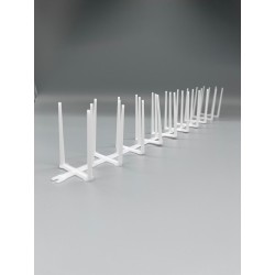 Púas Antipalomas PVC