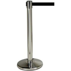 Poste Separador Inox Cinta Extensible 2 m