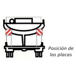 Placa Vehículo Carga V-20