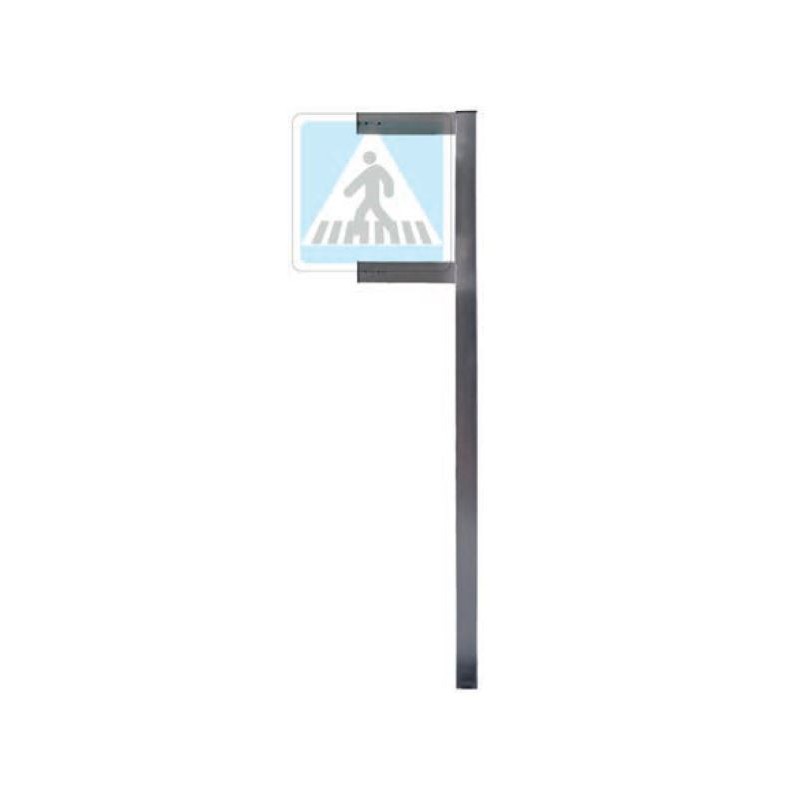 Poste en forma de F