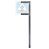 Poste en forma de F