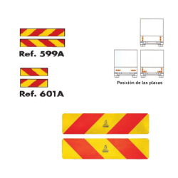 Placa Transporte Pesado UE