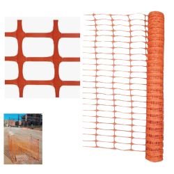 Malla señalizacion naranja