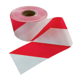 CINTA 10CMX200M ROJ/BLANC GG400