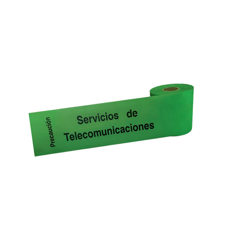 Cinta 15cmx200m Señalización Cable Teleco