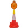 baliza solar para cono