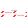 Cinta 10cmx200m BOMBEROS GG300 Dos Caras