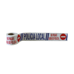 Cinta Señalización No Pasar Línea Policía 10cmx200m GG300