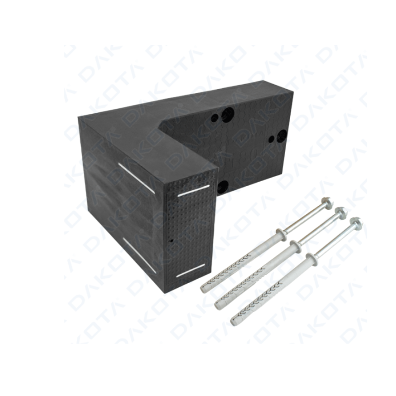 Soporte PP en L DK-FIX GREEN