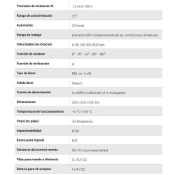 pack laser rotativo