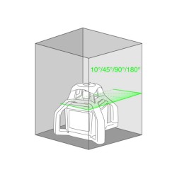 Pack Laser Rotativo H4 Green Mod.89322