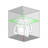 Pack Laser Rotativo HV Green Mod.89324