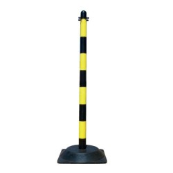 Poste señalización obra