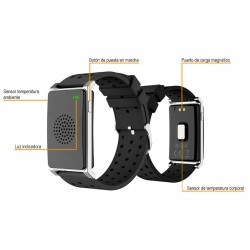 Pulsera para evitar golpe de calor