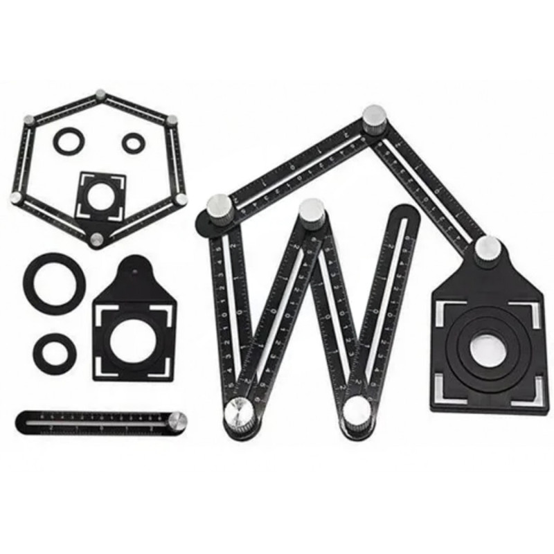 Escuadra Multifunción de Aluminio