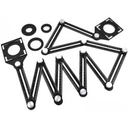 Escuadra Multifunción Doble de Aluminio
