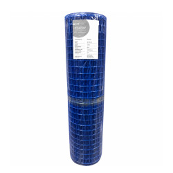 Rollo de red de fibra de vidrio RP140 azul 1x50m para soleras