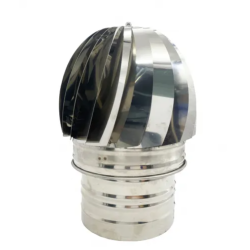 Sombrerete Aspirador Base Circular Inox
