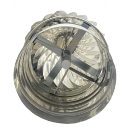 Sombrerete Aspirador Base Circular Inox