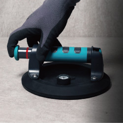 Ventosa de Vacío BIHUI 8" con Manómetro | Carga 110 kg para Porcelánico