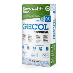 GECOL Revocal-H Fino | Mortero de Cal Hidráulica Natural (0,0 Cemento)