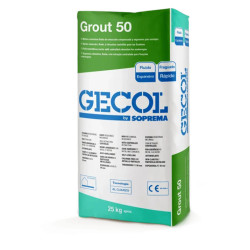 Gecol Grout 50 Mortero Fluido para Anclajes (Gris) | Atebion