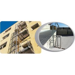 Escalera Vertical Recta Z600