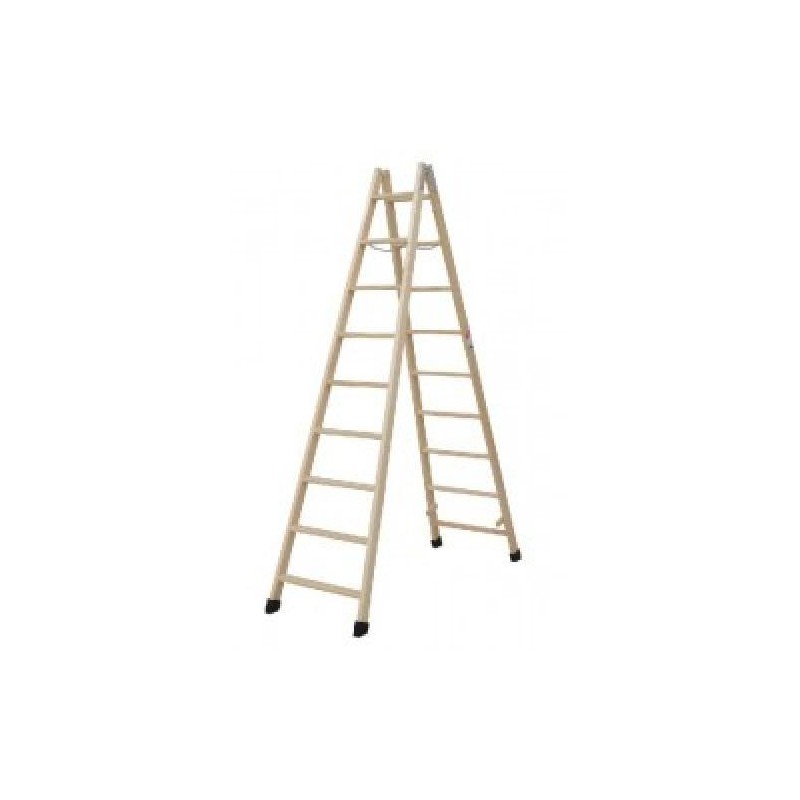 Escalera Tijera Madera Haya