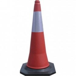 Cono PE 75cm Base Caucho...