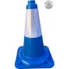 Cono PVC Flexible 1 pieza 45cm Camisa Réflex 20cm