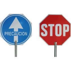 Paleta Señalización STOP/PASO